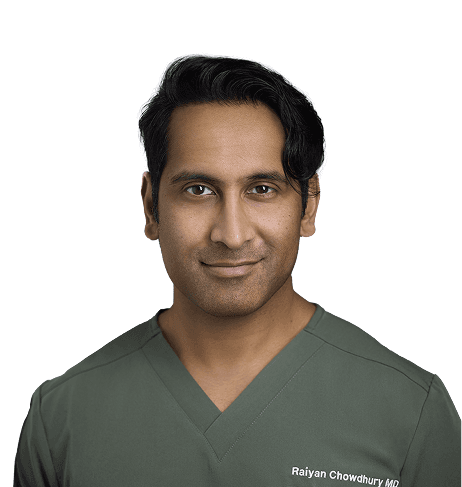 Dr. Raiyan Chowdhury, otolaryngologist and critical care medicine specialist.